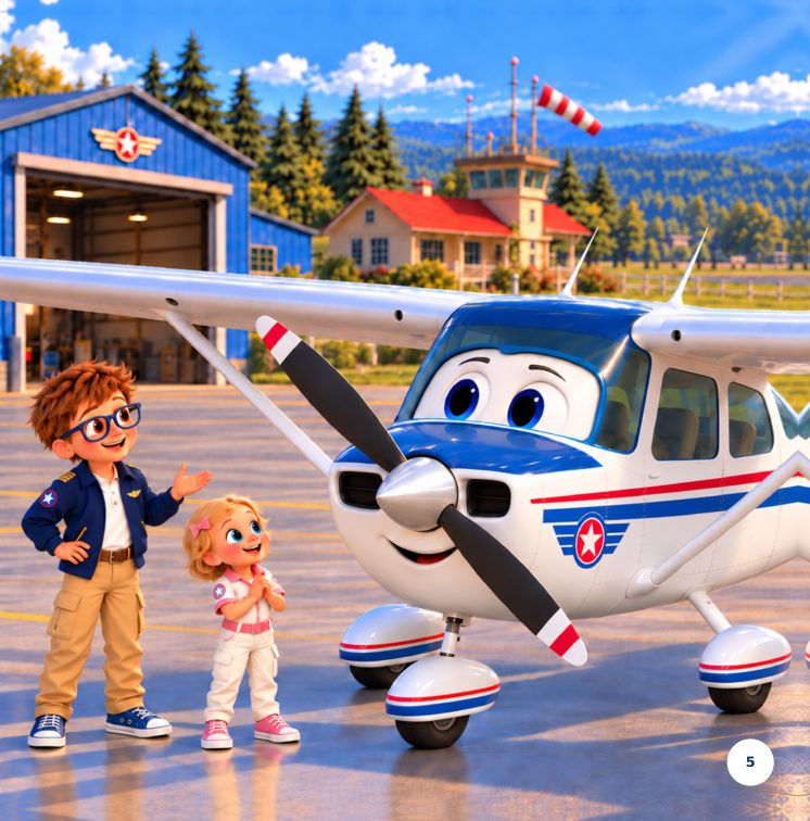 Jack and Emmie meet Scout, from The Unexpected Detour